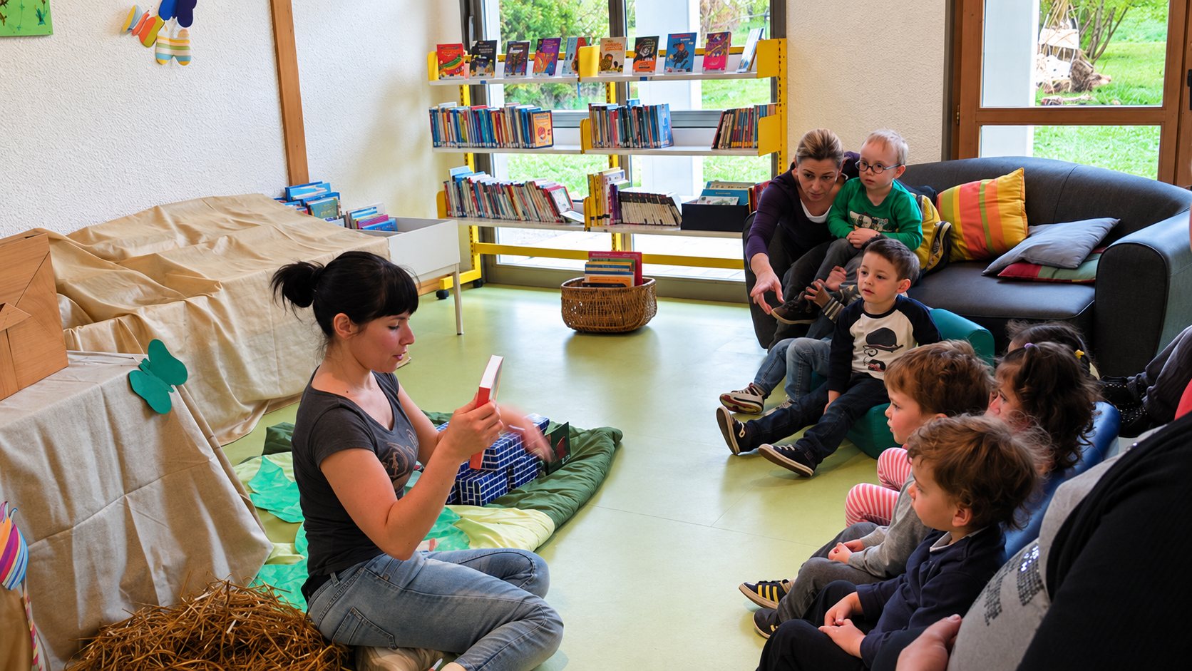 Sortie à la bibliothèque avec le groupe des Comètes, photo 3 sur 6